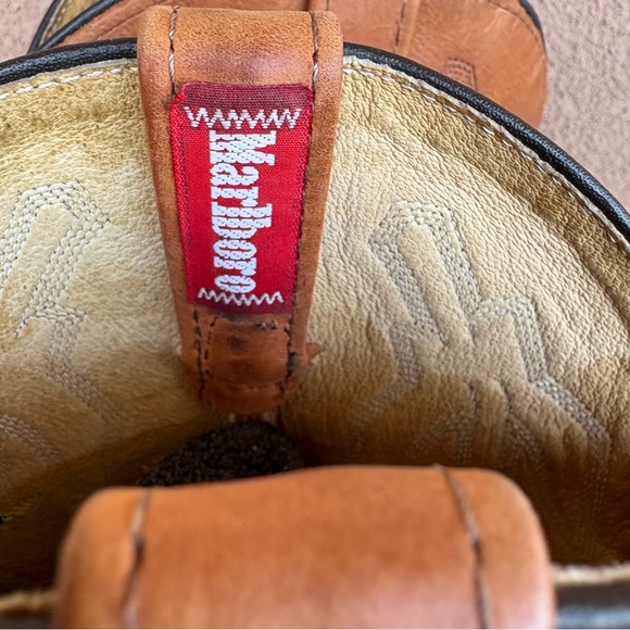 Vintage Dan Post Marlboro Men’s Western Boot - Picture 2 of 12